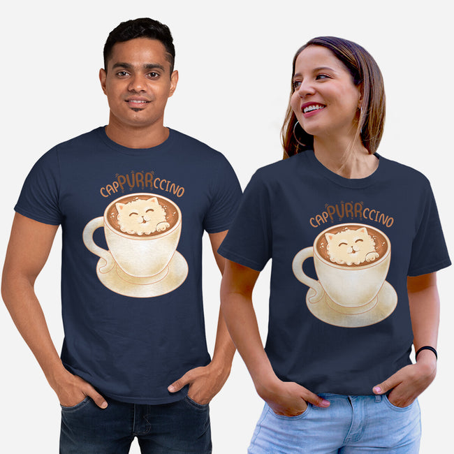 CaPURRRccino-Unisex-Basic-Tee-Umberto Vicente