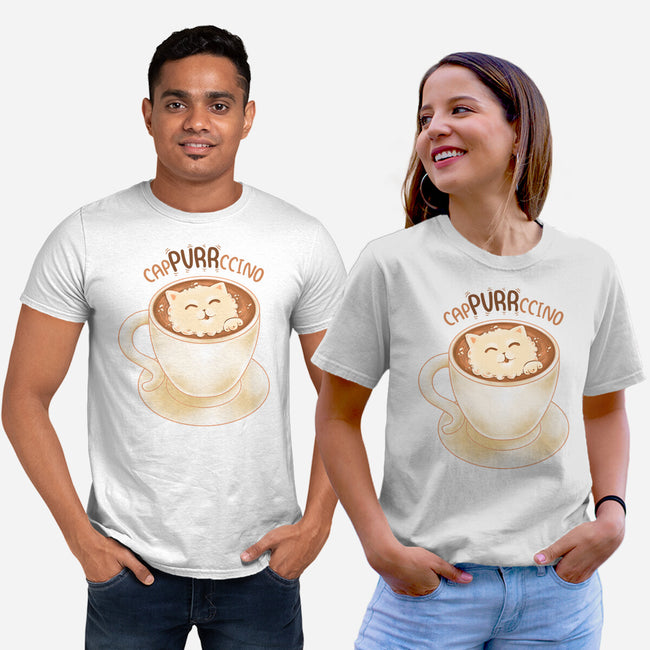 CaPURRRccino-Unisex-Basic-Tee-Umberto Vicente