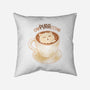 CaPURRRccino-None-Removable Cover-Throw Pillow-Umberto Vicente