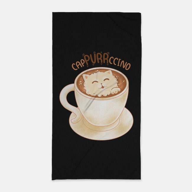 CaPURRRccino-None-Beach-Towel-Umberto Vicente