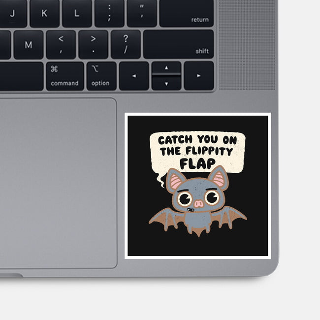 The Flippity Flap-None-Glossy-Sticker-Weird & Punderful