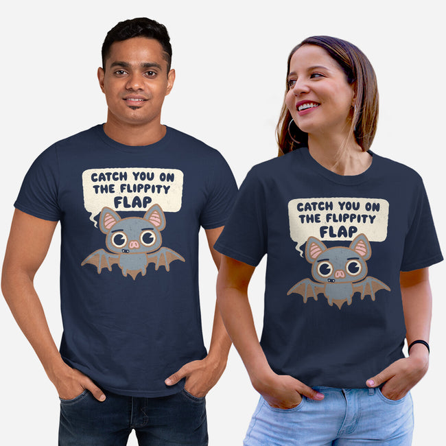 The Flippity Flap-Unisex-Basic-Tee-Weird & Punderful