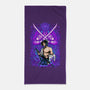 Purple Susanoo-None-Beach-Towel-alanside