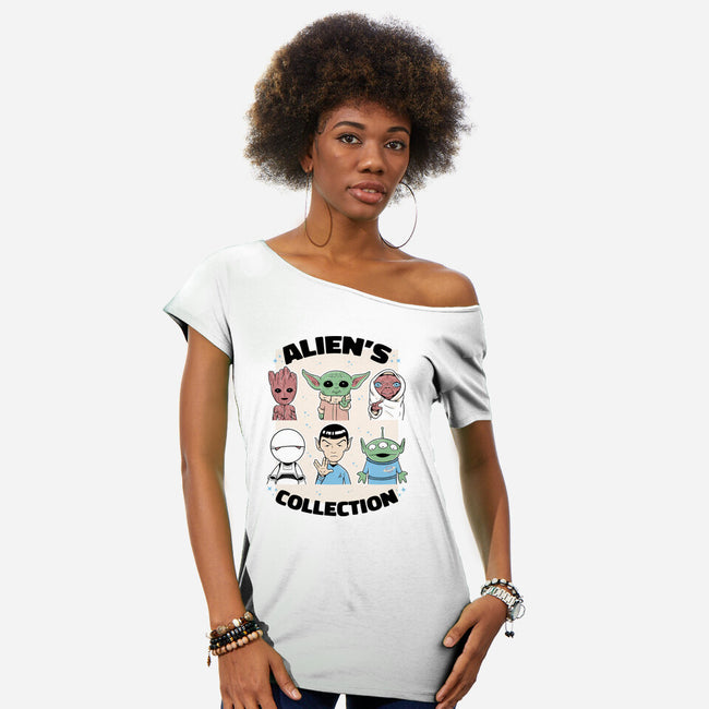 Alien's Collection-Womens-Off Shoulder-Tee-Umberto Vicente