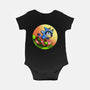 Dog Run Fast-Baby-Basic-Onesie-nickzzarto