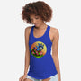 Dog Run Fast-Womens-Racerback-Tank-nickzzarto