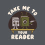 Take Me To Your Reader-Cat-Adjustable-Pet Collar-Weird & Punderful