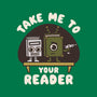 Take Me To Your Reader-Womens-Racerback-Tank-Weird & Punderful