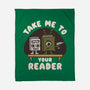 Take Me To Your Reader-None-Fleece-Blanket-Weird & Punderful