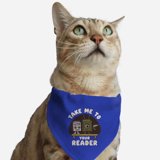 Take Me To Your Reader-Cat-Adjustable-Pet Collar-Weird & Punderful