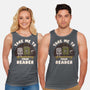 Take Me To Your Reader-Unisex-Basic-Tank-Weird & Punderful