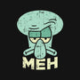 Squid Meh-None-Stretched-Canvas-Xentee