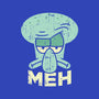 Squid Meh-None-Stretched-Canvas-Xentee