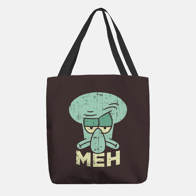 Squid Meh-None-Basic Tote-Bag-Xentee