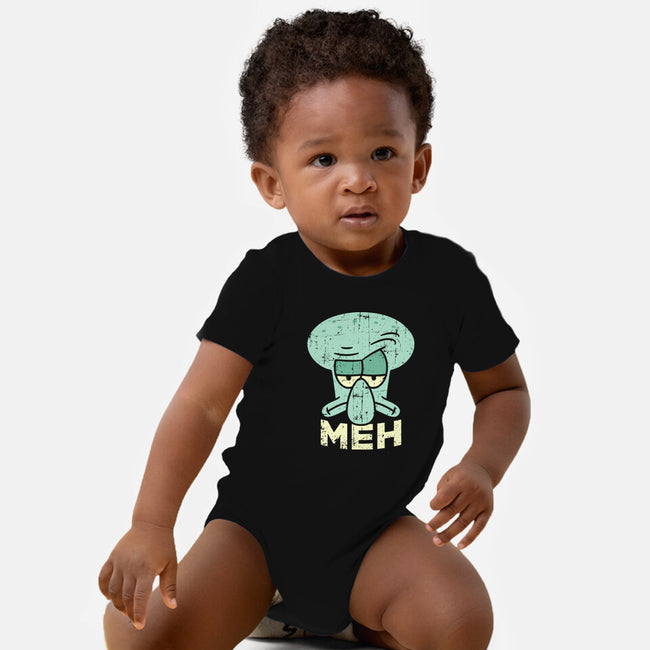 Squid Meh-Baby-Basic-Onesie-Xentee