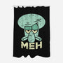 Squid Meh-None-Polyester-Shower Curtain-Xentee