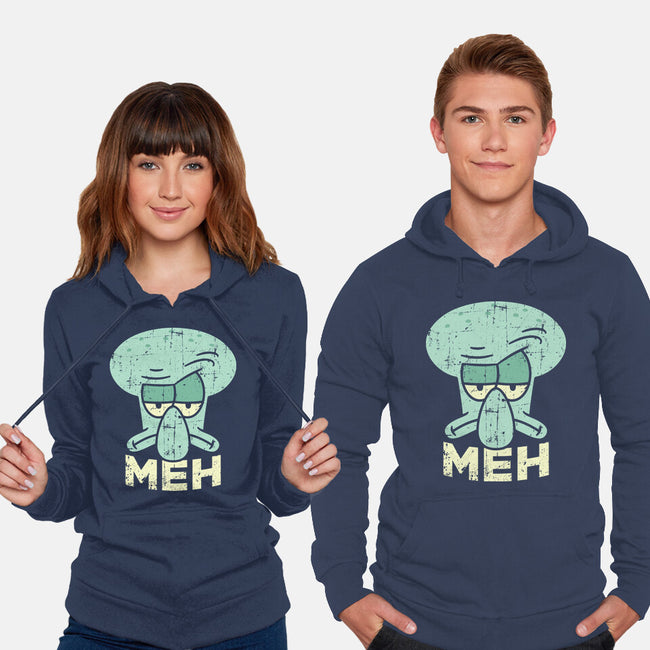 Squid Meh-Unisex-Pullover-Sweatshirt-Xentee