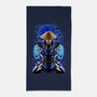 Mortal Fighter 2-None-Beach-Towel-Conjura Geek