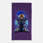 Mortal Fighter 2-None-Beach-Towel-Conjura Geek