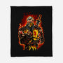 The Mortal Fighter-None-Fleece-Blanket-Conjura Geek