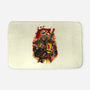 The Mortal Fighter-None-Memory Foam-Bath Mat-Conjura Geek