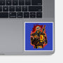 The Mortal Fighter-None-Glossy-Sticker-Conjura Geek