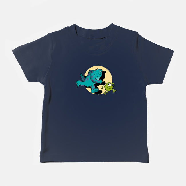 Monsters Adventures-Baby-Basic-Tee-jasesa