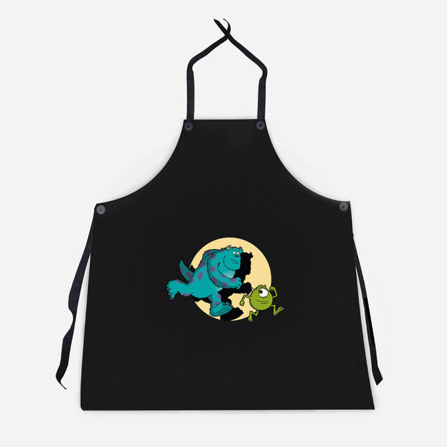 Monsters Adventures-Unisex-Kitchen-Apron-jasesa