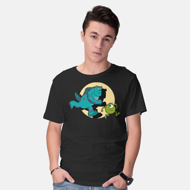 Monsters Adventures-Mens-Basic-Tee-jasesa