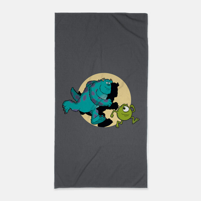 Monsters Adventures-None-Beach-Towel-jasesa