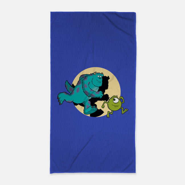 Monsters Adventures-None-Beach-Towel-jasesa