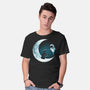 Love Robot Moon-Mens-Basic-Tee-Vallina84