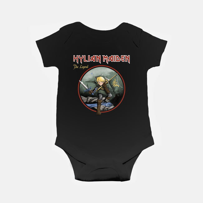 Hylian Maiden-Baby-Basic-Onesie-retrodivision