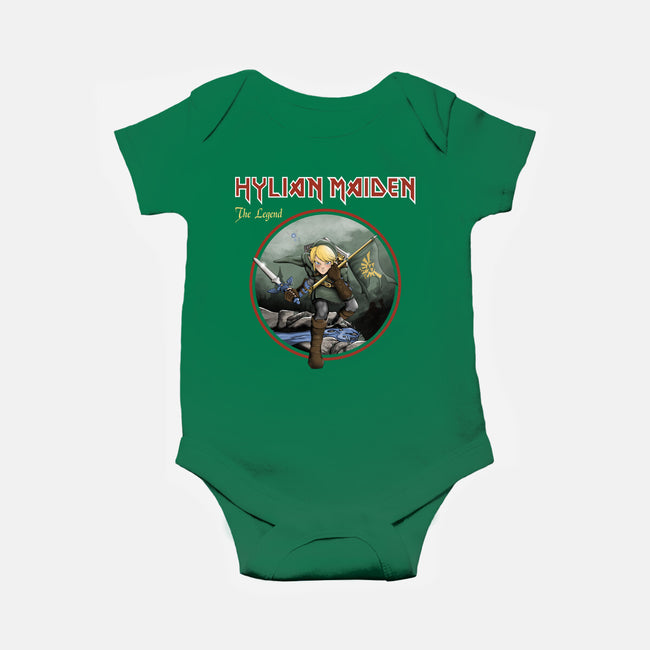 Hylian Maiden-Baby-Basic-Onesie-retrodivision