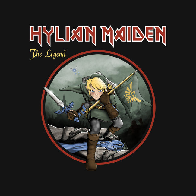 Hylian Maiden-Womens-V-Neck-Tee-retrodivision