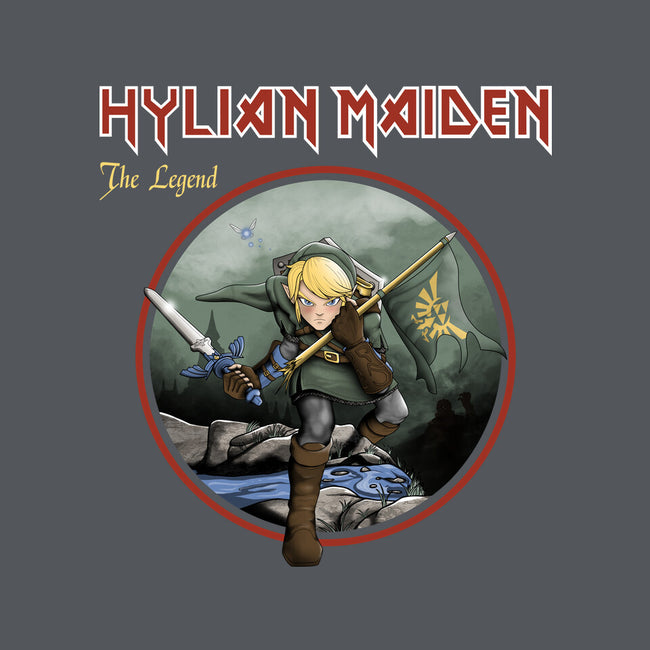 Hylian Maiden-Womens-V-Neck-Tee-retrodivision