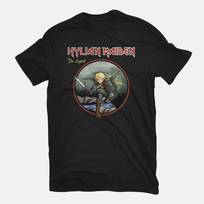 Hylian Maiden-Unisex-Basic-Tee-retrodivision