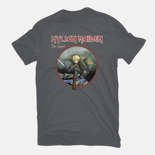Hylian Maiden-Unisex-Basic-Tee-retrodivision