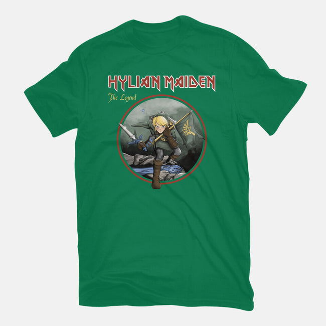 Hylian Maiden-Womens-Basic-Tee-retrodivision