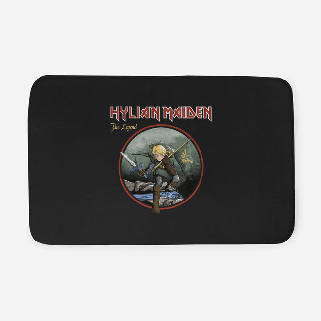 Hylian Maiden-None-Memory Foam-Bath Mat-retrodivision