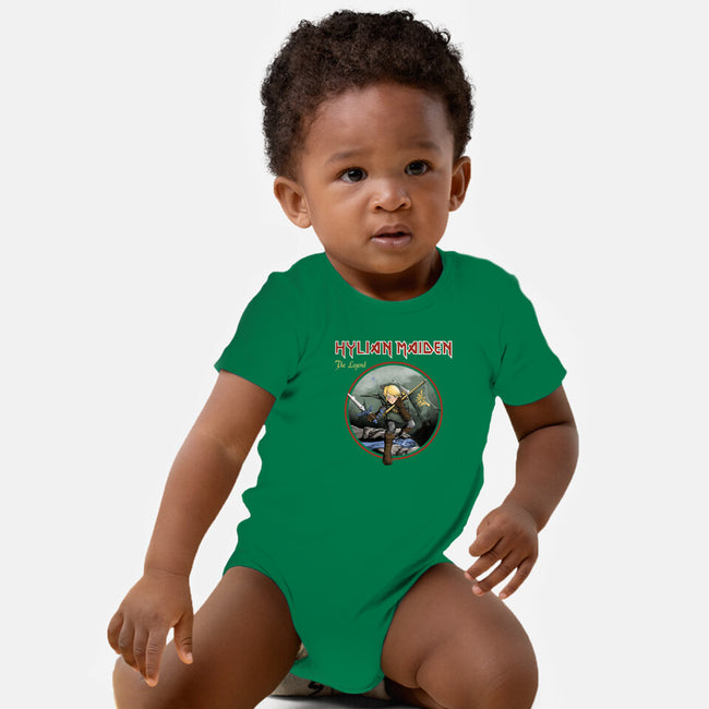 Hylian Maiden-Baby-Basic-Onesie-retrodivision