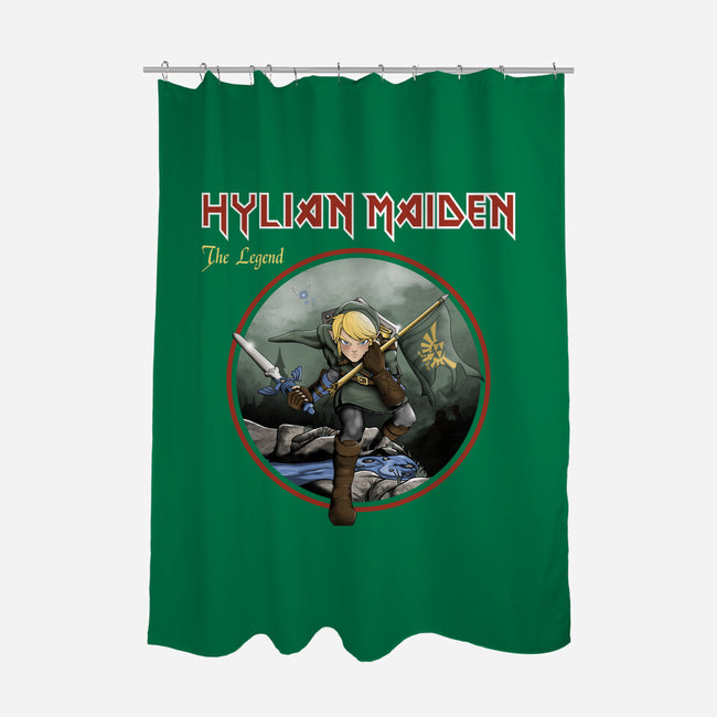 Hylian Maiden-None-Polyester-Shower Curtain-retrodivision