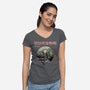 Hylian Maiden-Womens-V-Neck-Tee-retrodivision