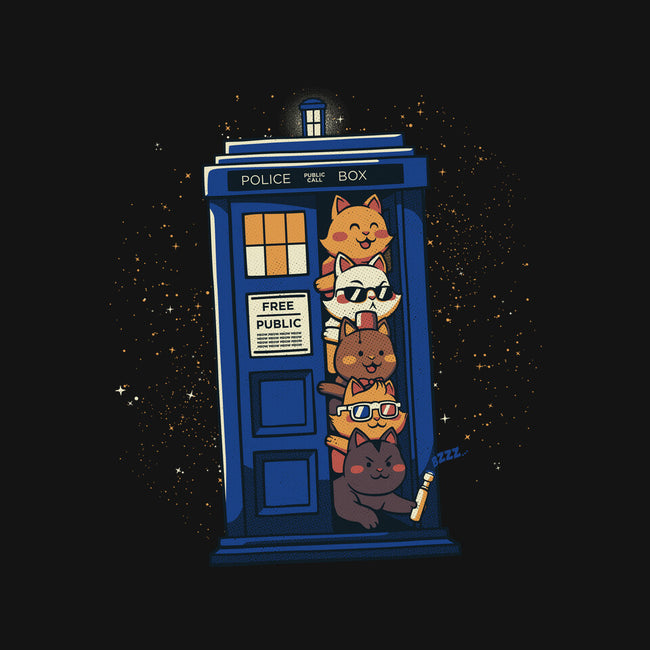 Tardis Cats-None-Beach-Towel-tobefonseca