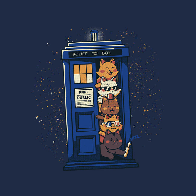 Tardis Cats-Dog-Basic-Pet Tank-tobefonseca