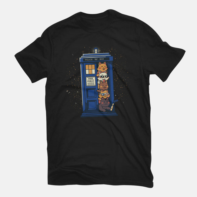 Tardis Cats-Mens-Heavyweight-Tee-tobefonseca