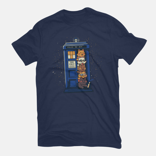 Tardis Cats-Mens-Premium-Tee-tobefonseca