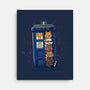 Tardis Cats-None-Stretched-Canvas-tobefonseca