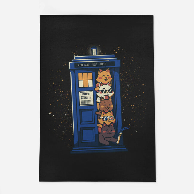 Tardis Cats-None-Outdoor-Rug-tobefonseca