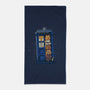 Tardis Cats-None-Beach-Towel-tobefonseca